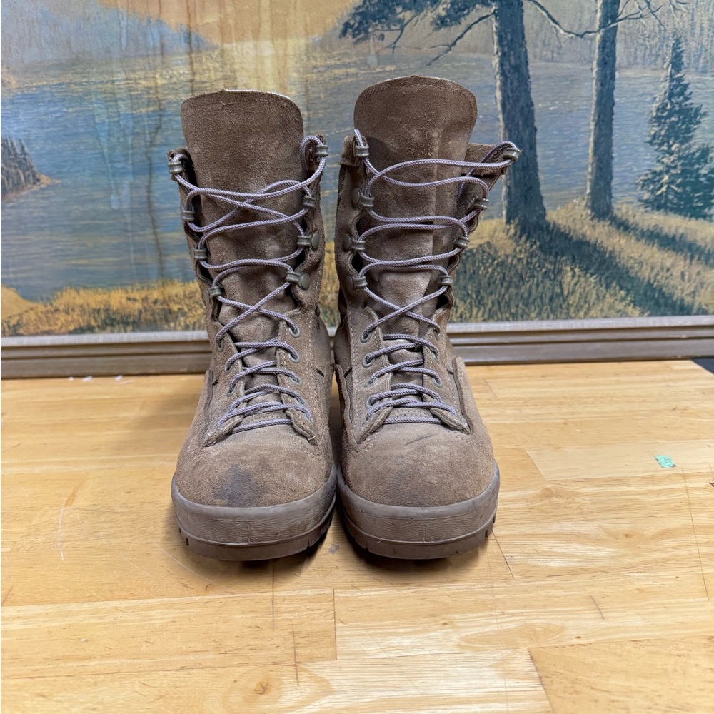 McRae, 8430-01-632-2507 Footwear GORE-TEX Brown Leather Boots, size 4.5W